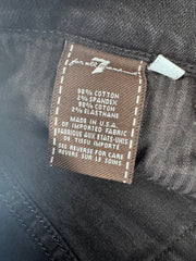 7 For All Mankind Black Bootcut Jeans Size 29
