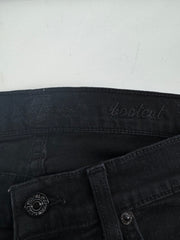7 For All Mankind Black Bootcut Jeans Size 29
