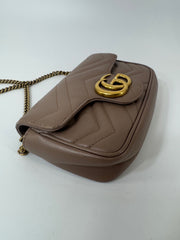 Gucci GG Marmont Matelassé Mini Chain Bag