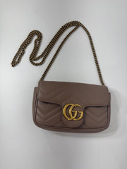 Gucci GG Marmont Matelassé Mini Chain Bag