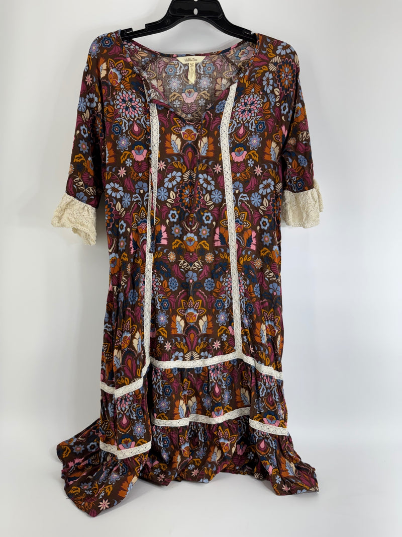 Matilda Jane Multicolor Floral Dress Size M