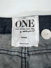 One Teaspoon Blue Denim Shorts Size 28