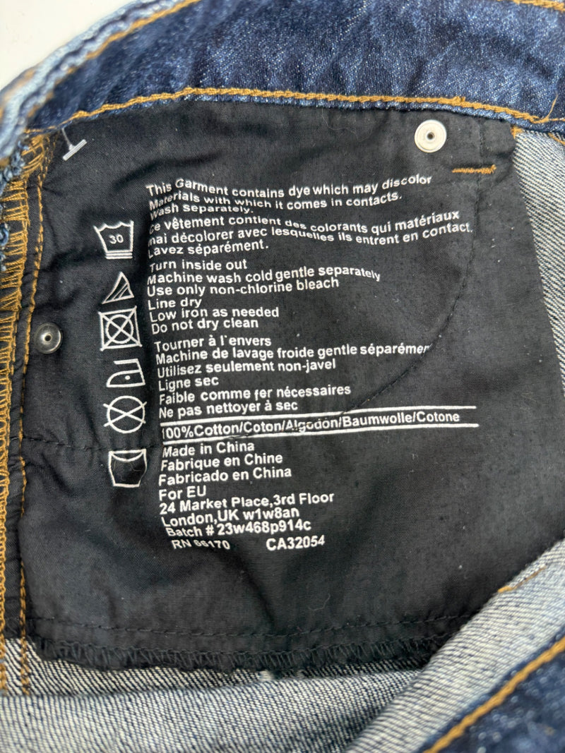 BDG High Rise Cheeky Denim Shorts Size 32