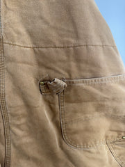 Carhartt Brown Overalls Size 3XL