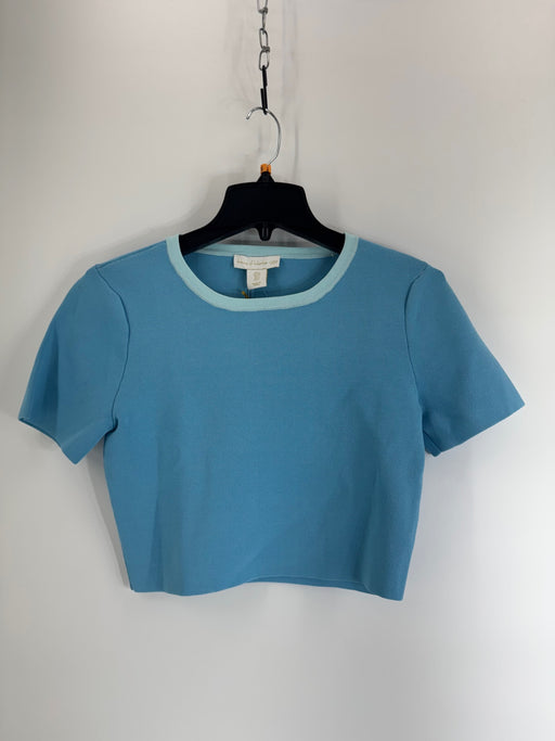 House of Harlow Blue Crop Top Size SM