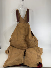 Carhartt Brown Overalls Size 3XL