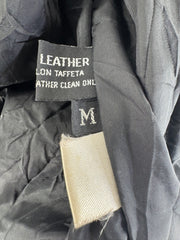 Winlit Vintage Black Leather Jacket Size M