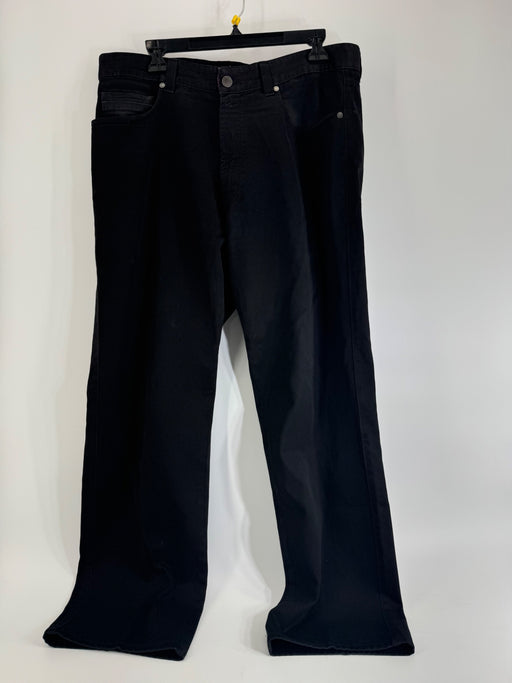 Ermenegildo Zegna Black Cotton Pants Size 36
