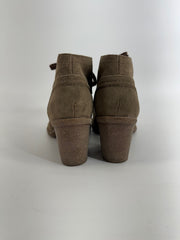 Clarks Brown Suede Ankle Boots Size 8.5