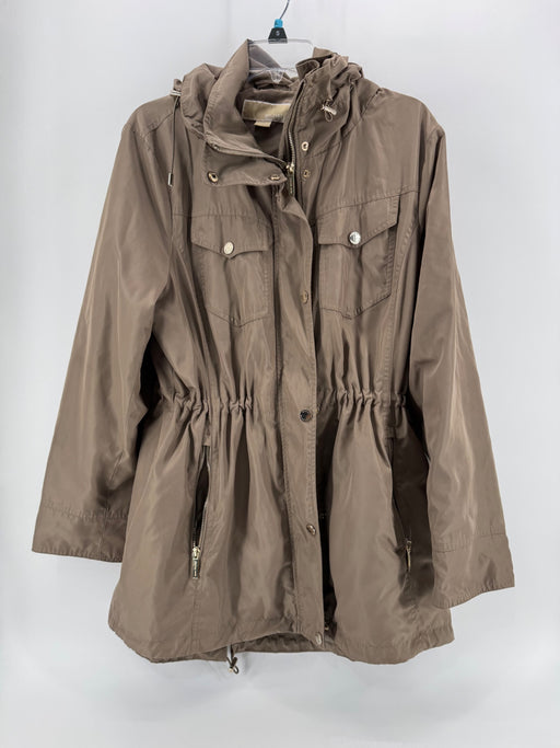 Michael Kors Beige Anorak Jacket Size XL