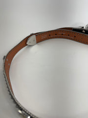 Blazin Roxx Black Rhinestone Belt Size XL 