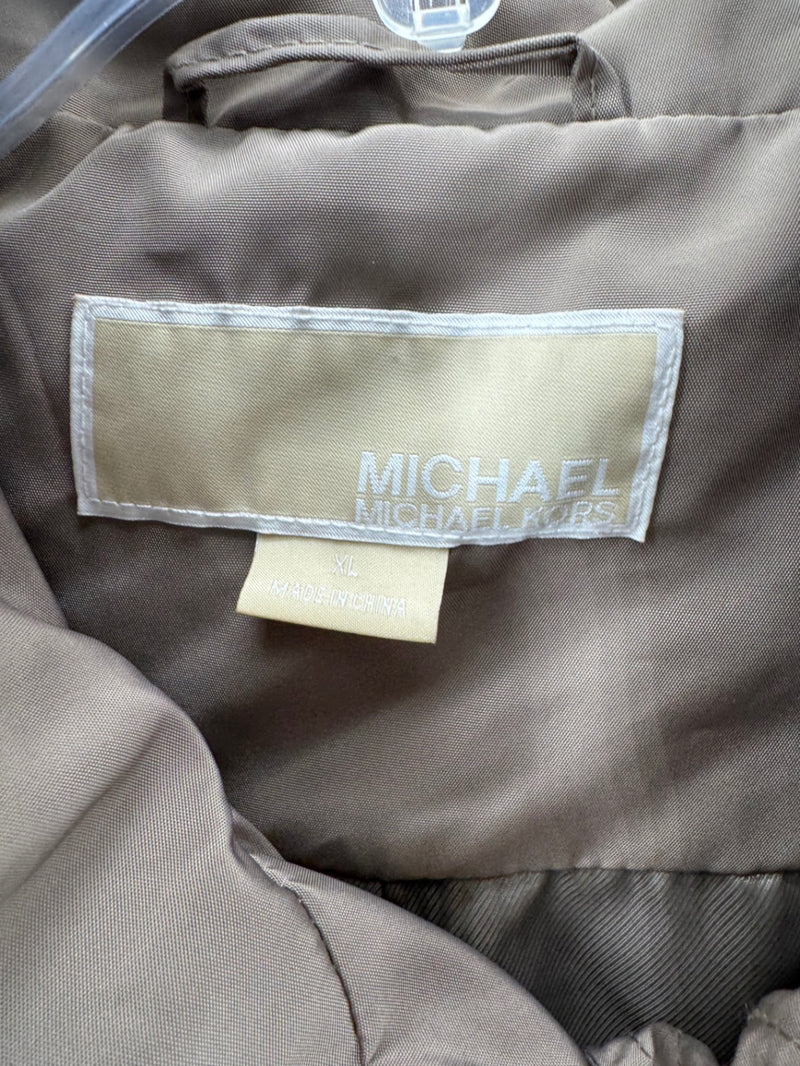 Michael Kors Beige Anorak Jacket Size XL