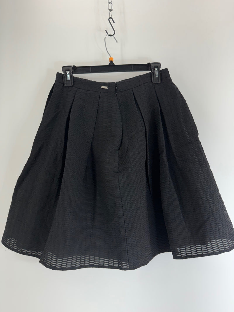 Armani Exchange Black Pleated Skirt Size 6