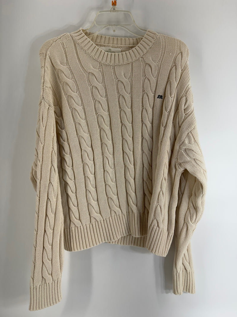 Pacific Republic Cream Knit Sweater