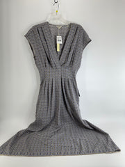 Max Studio London Blue Print Dress Size M