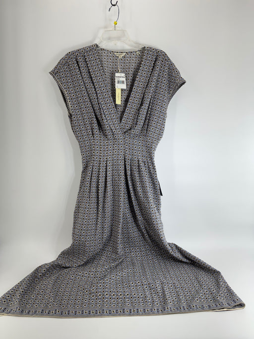 Max Studio London Blue Print Dress Size M