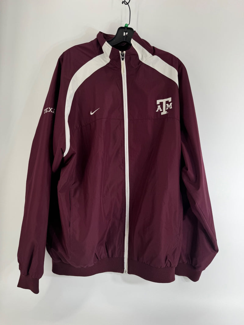 NikeMen’s A&M Maroon Jacket Size LG