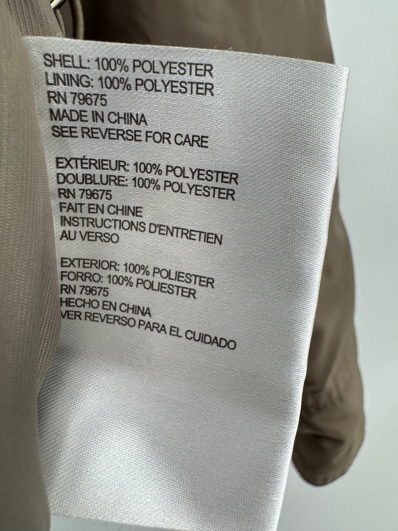 Michael Kors Beige Anorak Jacket Size XL
