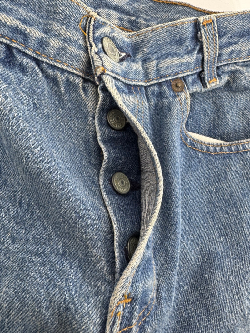 Levi's Button Fly Denim Jeans Size 27