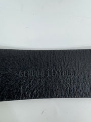 Lauren Ralph Lauren Black Leather Belt Size SM 
