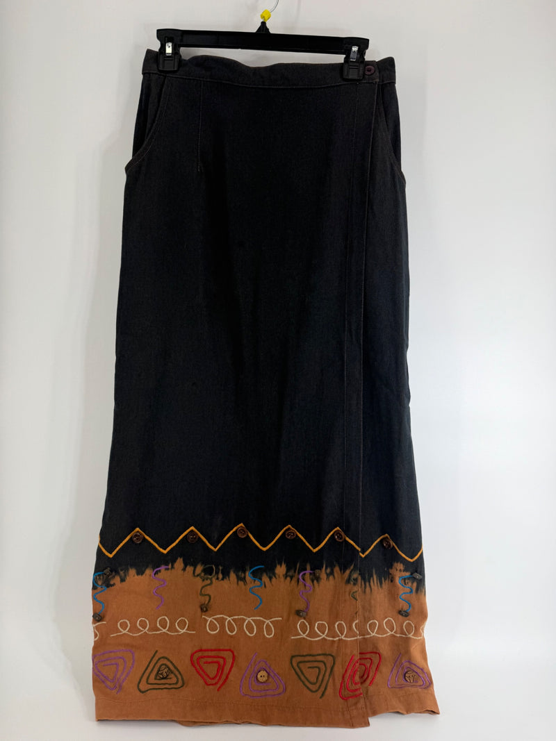 Stonebridge Western Maxi Skirt Size M