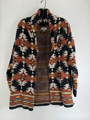 Lucky Brand Multicolor Western Cardigan Size M