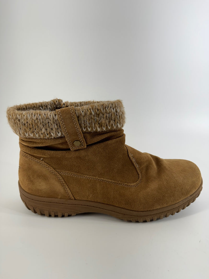 Khombu Brown All Weather Shoes Size 10