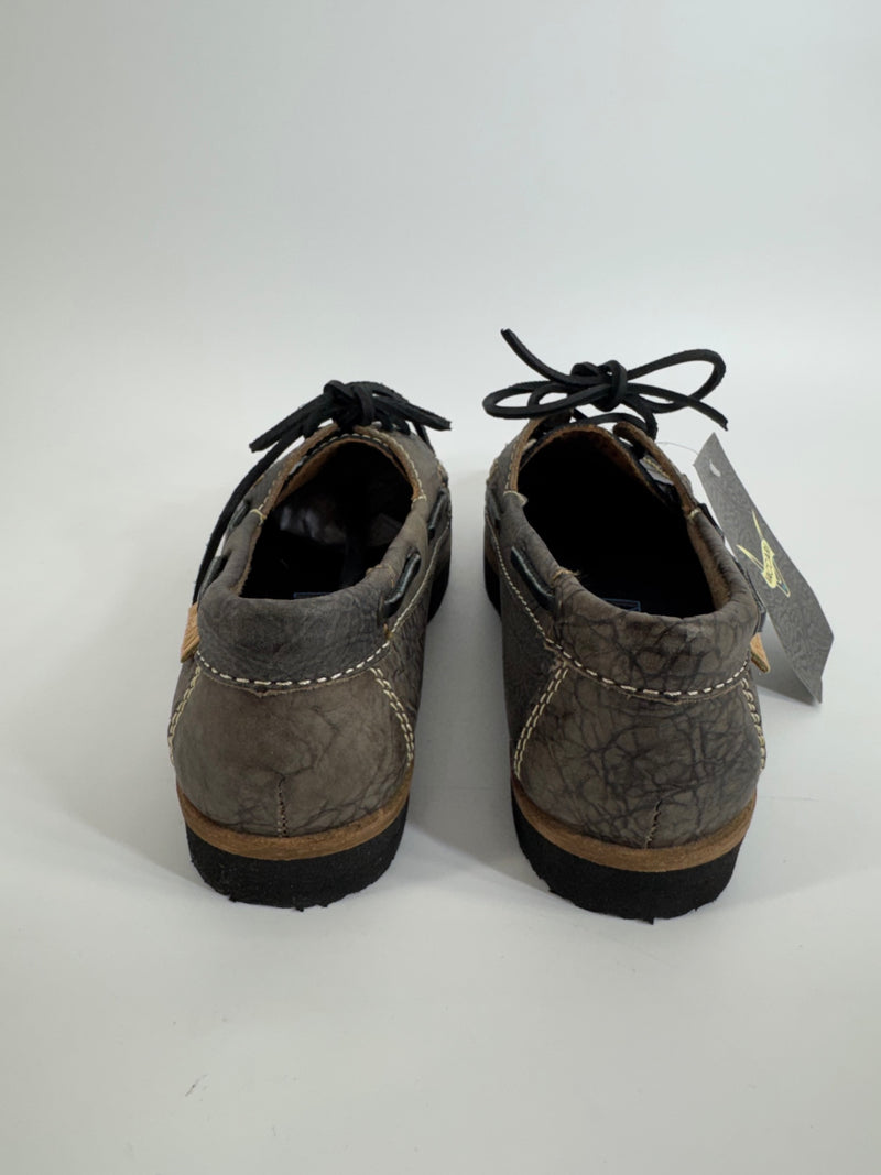 Vaccari Black Cow Hide Shoes Size 7