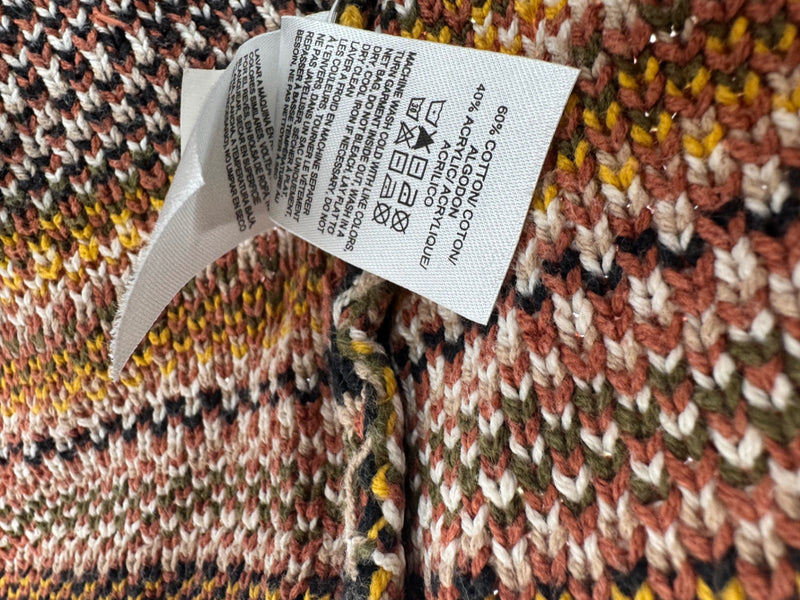 Lucky Brand Multicolor Western Cardigan Size M