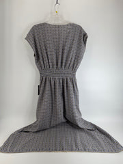 Max Studio London Blue Print Dress Size M