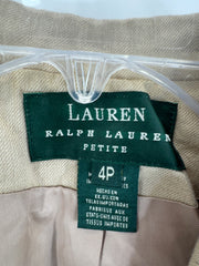Lauren Ralph Lauren Beige Blazer Size 4