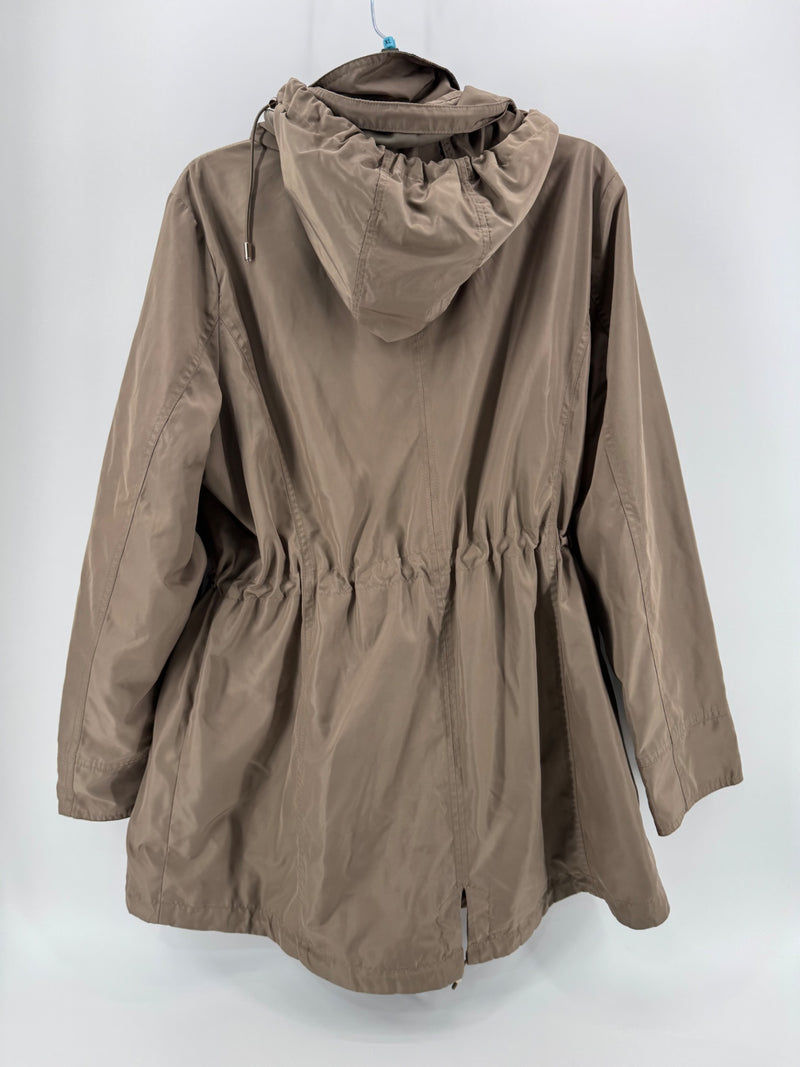 Michael Kors Beige Anorak Jacket Size XL