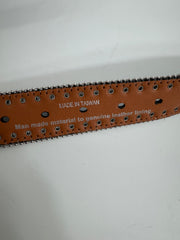 Blazin Roxx Black Rhinestone Belt Size XL 