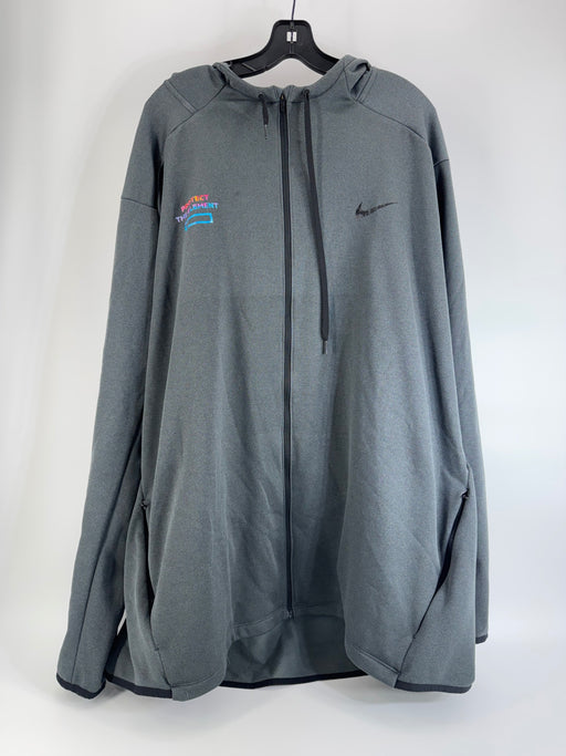 Nike Gray Men’s Jacket Size 4XL