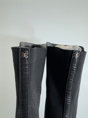 Sam Edelman Tall Overknee Leather Boots Size 8.5