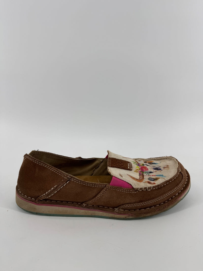 Ariat Brown Slip On Shoes Size 10