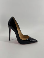 Christian Louboutin So Kate 120MM Patent Leather Heels Size 38
