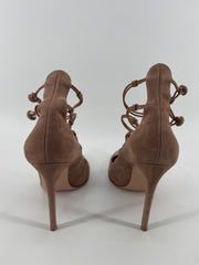 Gianvito Rossi Marquis Suede Heels Size 39.5