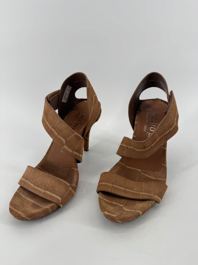 Pedro Garcia Yamina Hazelnut Heels Size 36.5