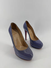Christian Louboutin Lavender Patent Leather Heels Size 38