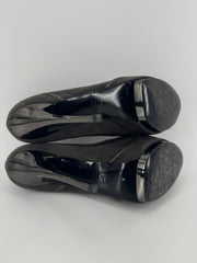 Gucci Gray Platform Zipper Heels Size 40