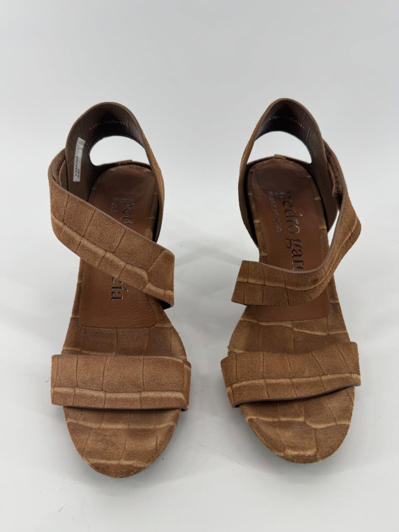 Pedro Garcia Yamina Hazelnut Heels Size 36.5