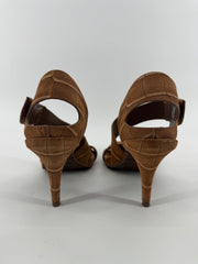 Pedro Garcia Yamina Hazelnut Heels Size 36.5
