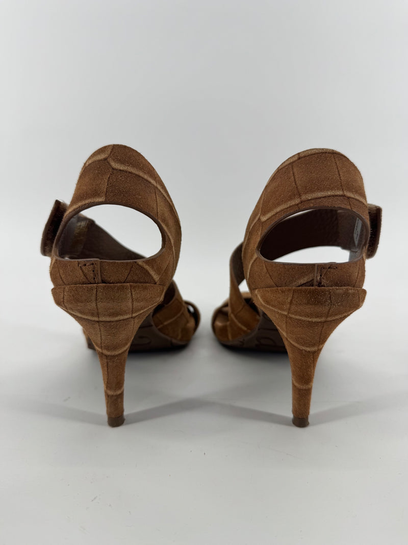 Pedro Garcia Yamina Hazelnut Heels Size 36.5