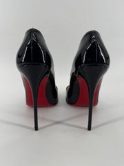 Christian Louboutin So Kate 120MM Patent Leather Heels Size 38