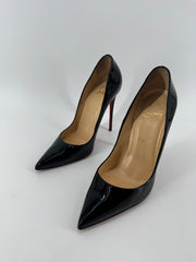 Christian Louboutin So Kate 120MM Patent Leather Heels Size 38