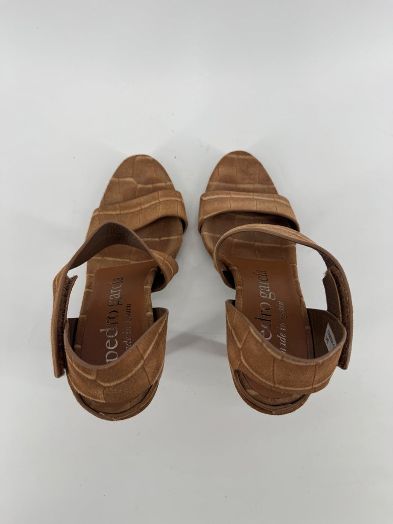 Pedro Garcia Yamina Hazelnut Heels Size 36.5