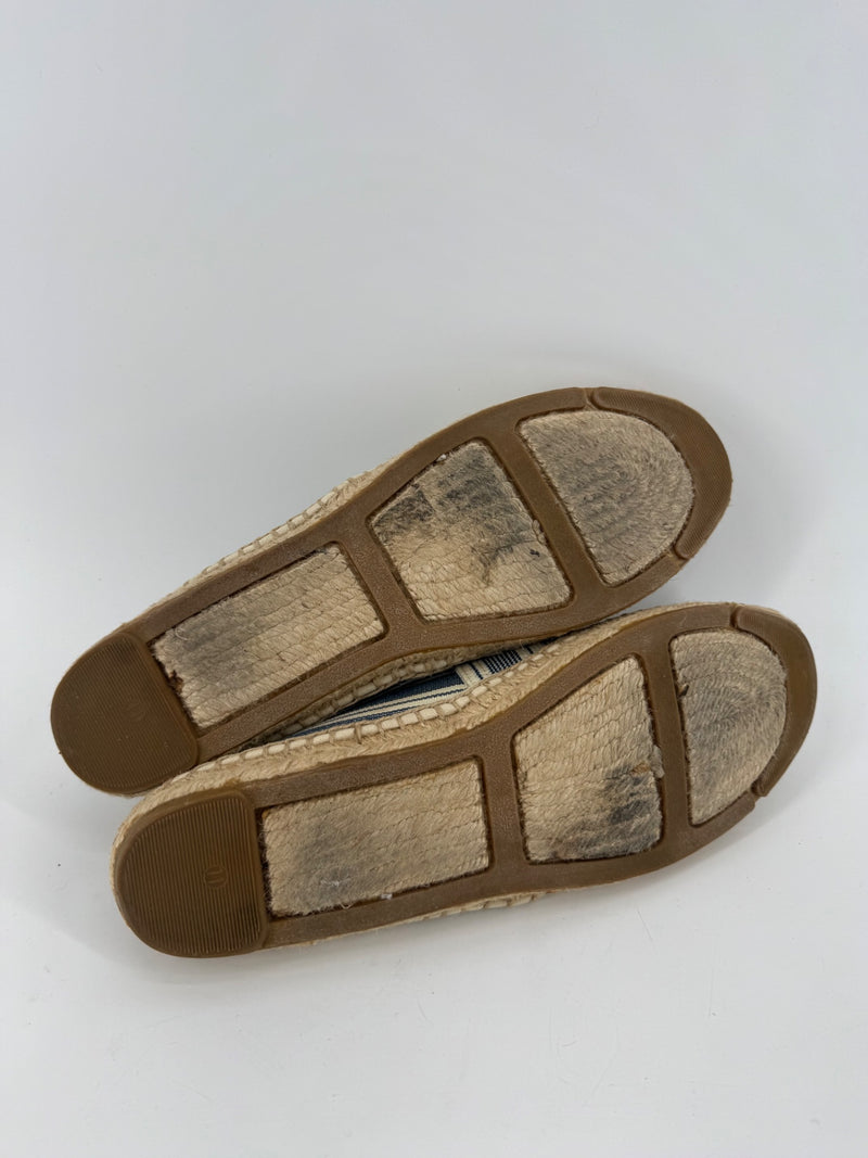 Tory Burch Canvas Striped Shoes Size 11