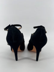 Women's Reiss Ankle Strap Sandal Reels Black - Sz 10