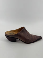 Charlie 1 Horse Pointed Toe Mules Size 6